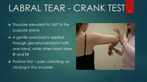 anterior labral tear test shoulder|special tests for shoulder labrum.